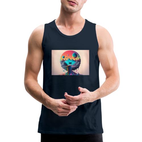 Full Moons Over Happy Mountains and Rainbow River - Men's Premium Tank