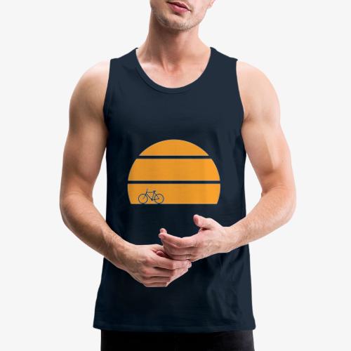 Bicycle Sunset v2 - Men's Premium Tank