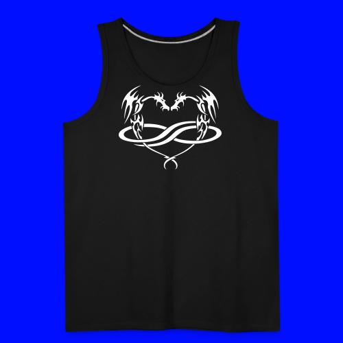 Polydragon (white) - Men's Premium Tank