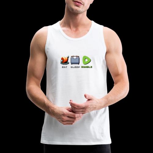 Eat Sleep Rumble merch - Men's Premium Tank