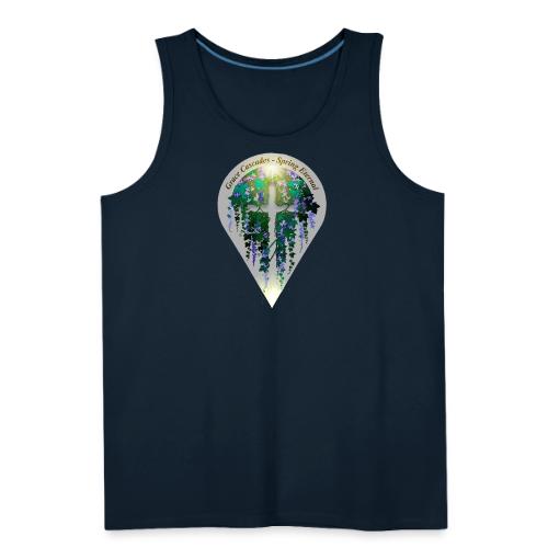 Easter Grace Cascades Vine T Shirt, Renewal Gift - Men's Premium Tank
