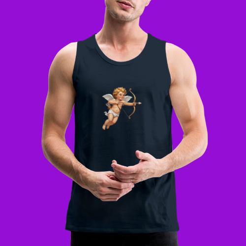 Cupid with twohearts set - Men's Premium Tank