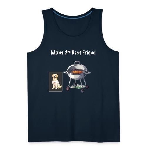 Man's 2nd Best Friend - Men's Premium Tank
