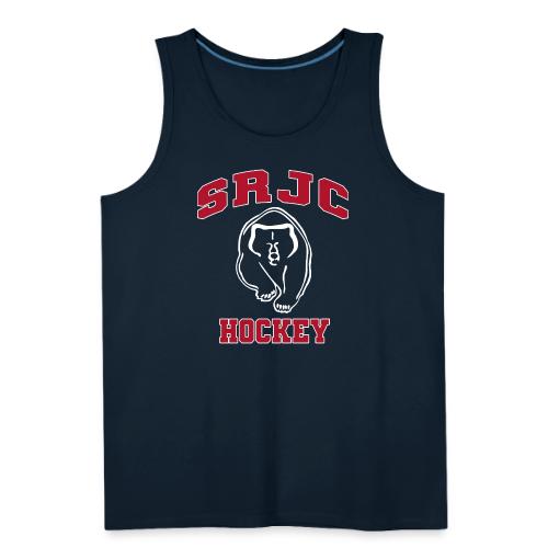 SRJC Hockey Classic R&W Silhouette 2.0 - Men's Premium Tank