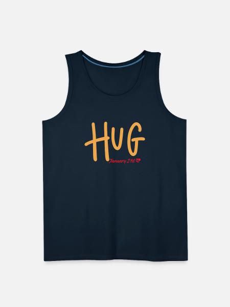 Hug, January 21st - Men's Premium Tank - deep navy