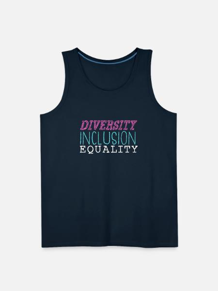 Diversity - Men's Premium Tank - deep navy