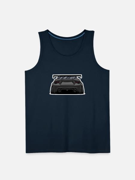 toyota 86 - Men's Premium Tank - deep navy
