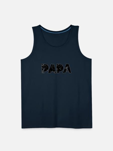 Golf Papa - Men's Premium Tank - deep navy
