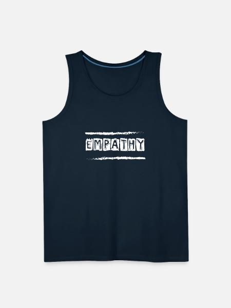 Empathy hippie - Men's Premium Tank - deep navy