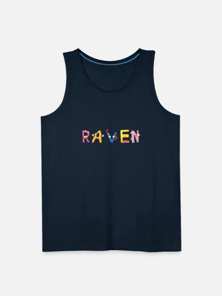 Raven - Men's Premium Tank - deep navy