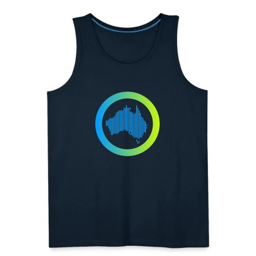 Gradient Symbol Only - Men's Premium Tank
