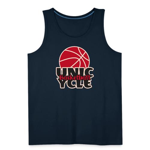 Unicycle Basket Ball - Men's Premium Tank