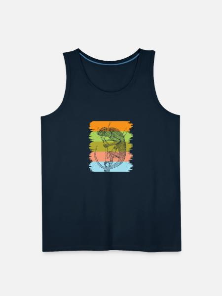 Chameleon - Men's Premium Tank - deep navy