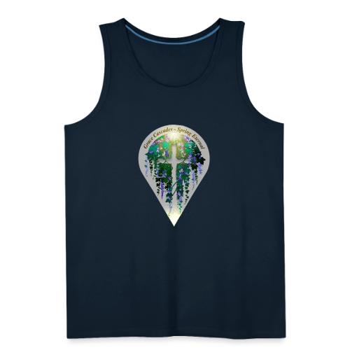 Easter Grace Cascades Vine T Shirt, Renewal Gift - Men's Premium Tank