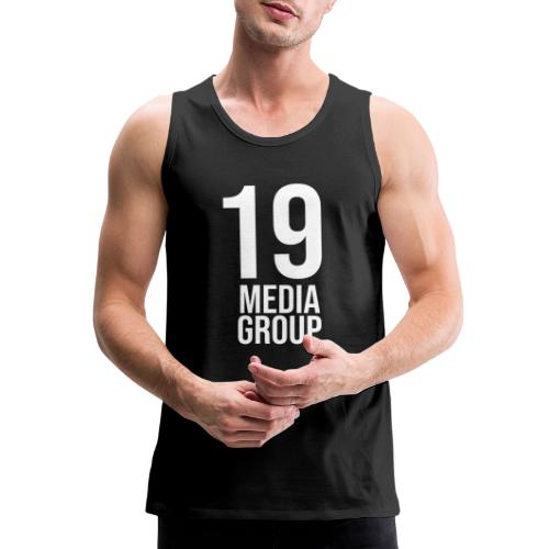 19 Media Group Logo - Men's Premium Tank
