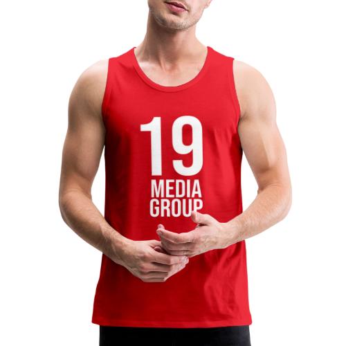 19 Media Group Logo - Men's Premium Tank