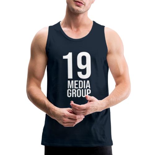 19 Media Group Logo - Men's Premium Tank