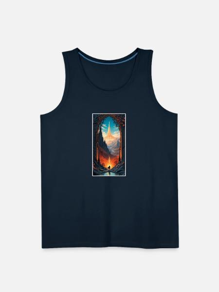 Fantastic Journey - Men's Premium Tank - deep navy