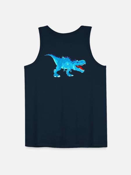 Icy Rex - Men's Premium Tank - deep navy
