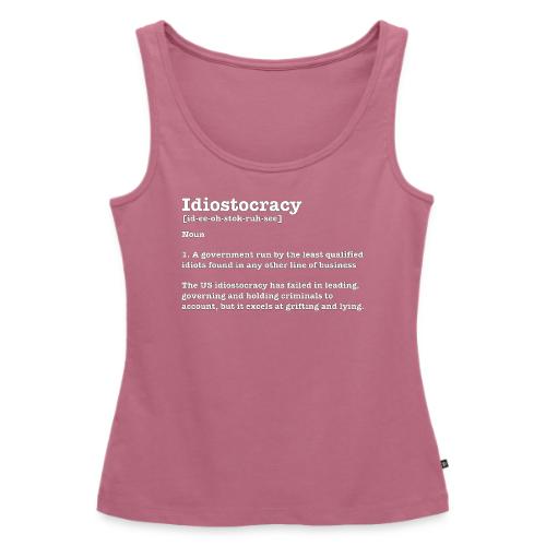 Definition - Idiostocracy - Women's Premium Tank Top
