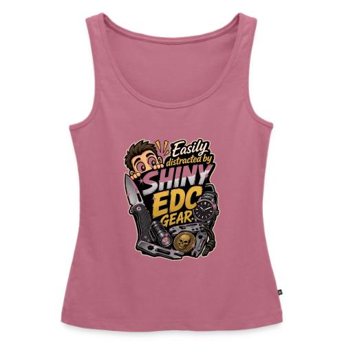 Easily Distracted By Shiny EDC Gear Funny Knife - Women's Premium Tank Top