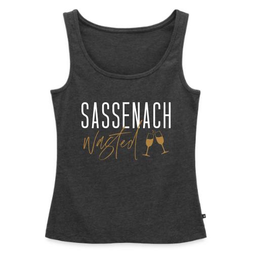 Sassenach Wasted With Glasses - Women's Premium Tank Top