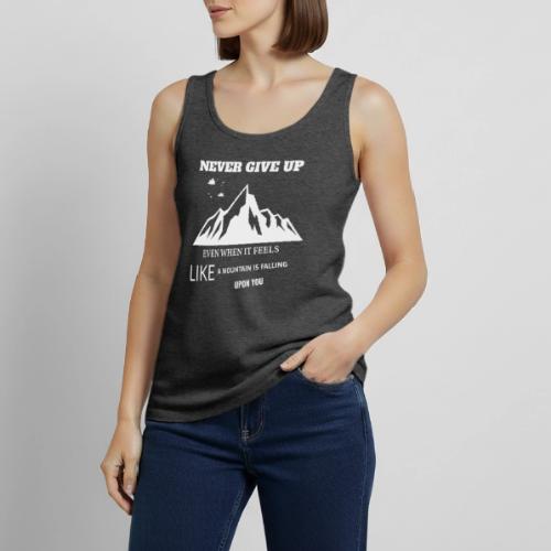Never Give Up - Women's Premium Tank Top