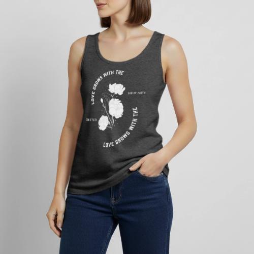 Love Grows With The Sun Of Faith - Women's Premium Tank Top