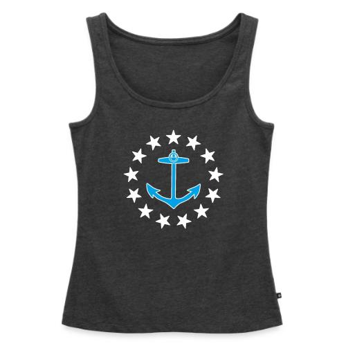 Mary& Blake Logo (Teal and White) - Women's Premium Tank Top