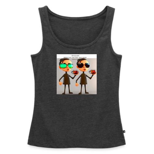 Here for the tea - Women's Premium Tank Top