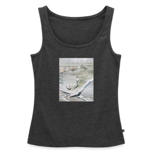 White swans - Women's Premium Tank Top