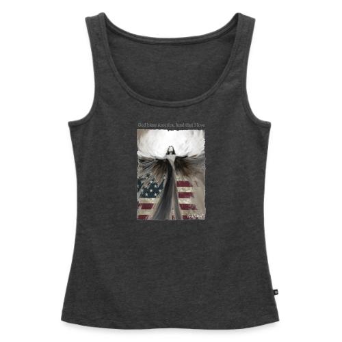 God bless America_design5 - Women's Premium Tank Top