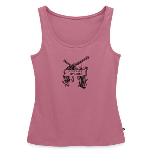 Ride Hard Live Free - Women's Premium Tank Top