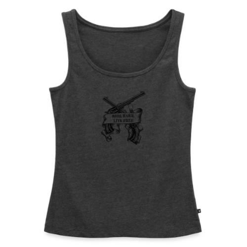 Ride Hard Live Free - Women's Premium Tank Top