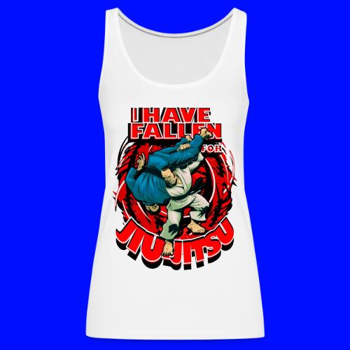 Fallen for Jiu-Jitsu - Women's Premium Tank Top