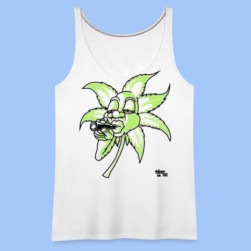 smoking leaf - Women's Premium Tank Top