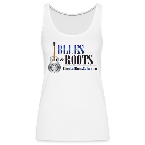 Blues & Roots Radio Logo - Women's Premium Tank Top