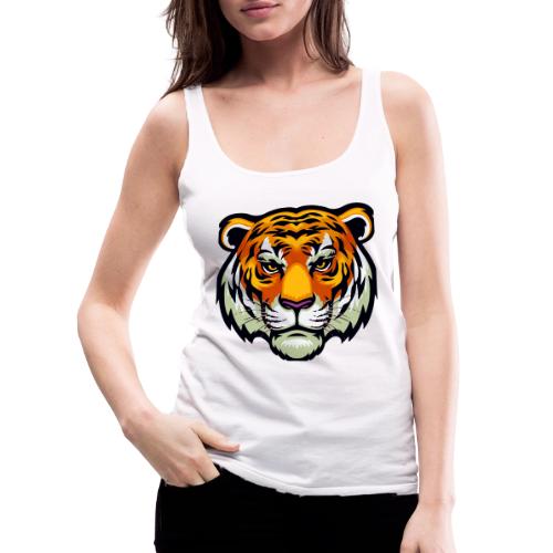 Tiger Fashion Feline Animal, Tiger Willing Success - Women's Premium Tank Top