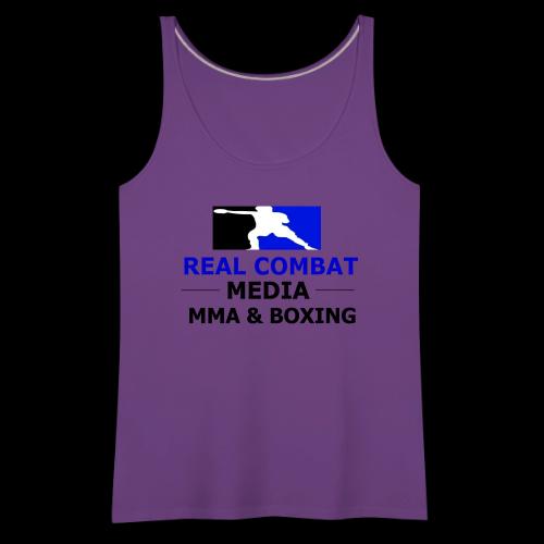 RCM MMA & BOXING Blue Logo - Women's Premium Tank Top