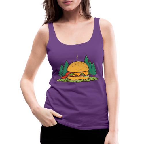 Campburger n' Cheese - Women's Premium Tank Top