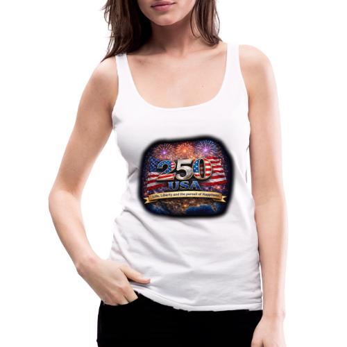 USA 250th Celebration - Women's Premium Tank Top