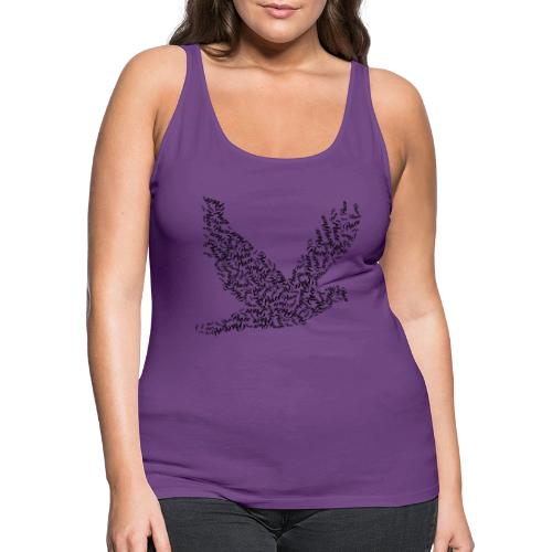 DOVE Peace in FLIGHT - Women's Premium Tank Top
