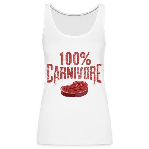 100% Carnivore - Women's Premium Tank Top