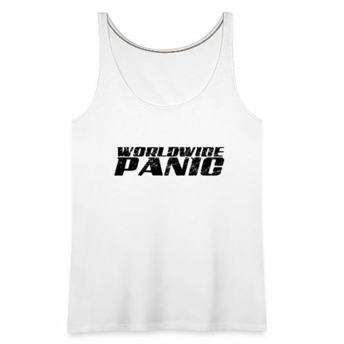 Worldwide Panic Logo Black - Women's Premium Tank Top