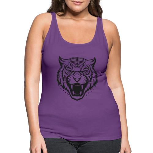 Wild Tiger Fashion, the fury of the feline tiger. - Women's Premium Tank Top