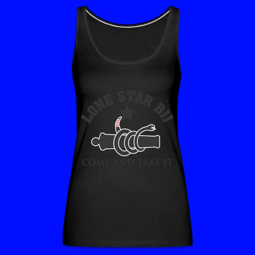Lone Star BJJ - Come and Take It - Black and Red - Women's Premium Tank Top