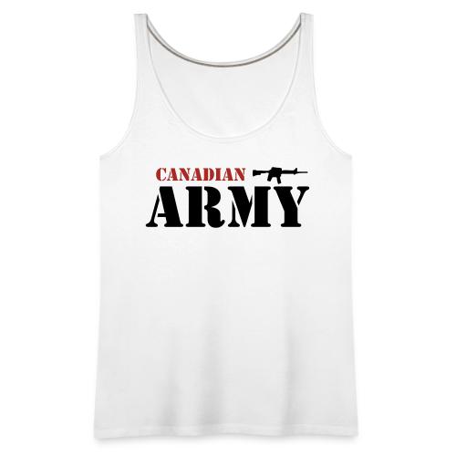 Canadian Army - Women's Premium Tank Top