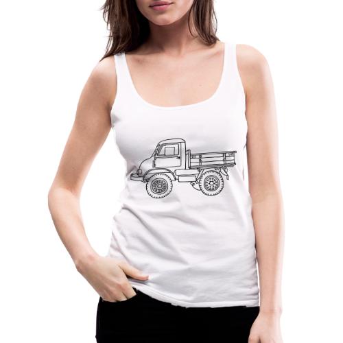 Off-road truck, transporter - Women's Premium Tank Top