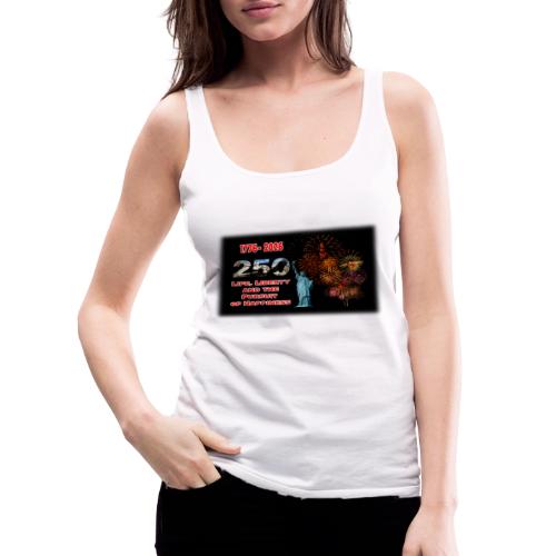 1776 - 2026 - 250 Years USA | Fireworks - Women's Premium Tank Top