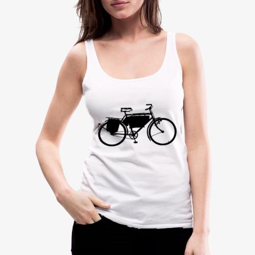 swiss_army_bike_bw - Women's Premium Tank Top